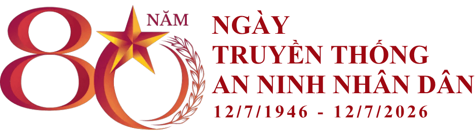 Logo kỷ niệm ngày truyền thống lực lượng An ninh nhân dân